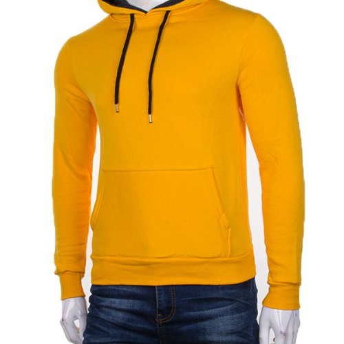 Кофта спорт Naser (S-2XL) A1209 yellow (зима) Naser A1209 yellow