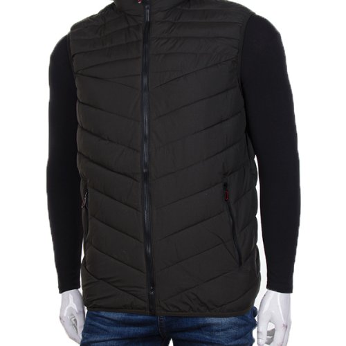 Жилетка BIG clothes (48-56) 3776-2305 green (деми) BIG clothes 3776-2305 green