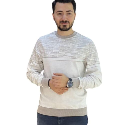 Свитер Vip Stendo (M-2XL) 243508 beige (деми) Vip Stendo 243508 beige