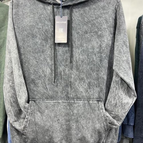 Худи Vip Stendo (3XL-6XL) 4904 grey (деми) Vip Stendo 4904 grey