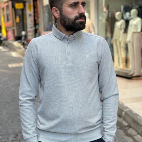 Свитер Vip Stendo (M-2XL) 71065 grey (деми) Vip Stendo 71065 grey
