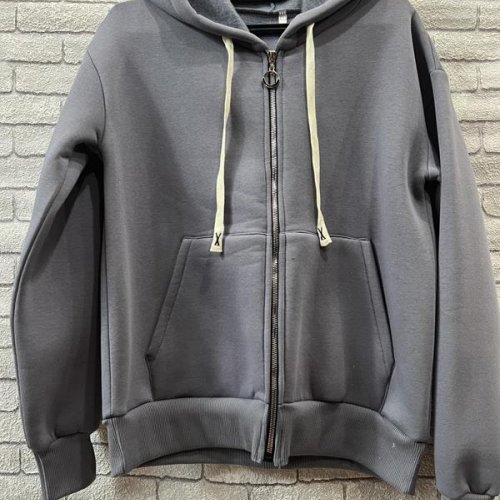 Кофта спорт Valentina (42-52) 15 grey (зима) Valentina 15 grey