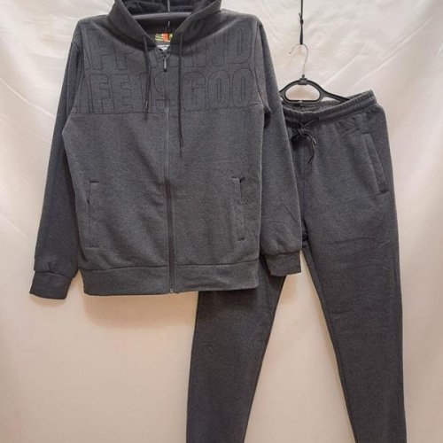 Костюм спорт Giang (M-3XL) A6605 grey (зима) Giang A6605 grey