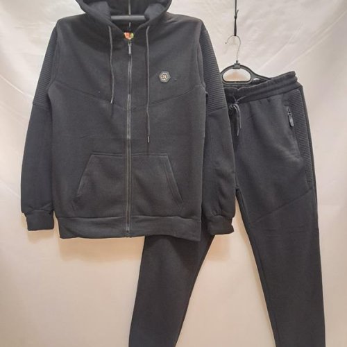 Костюм спорт Giang (M-3XL) A6607 black (зима) Giang A6607 black