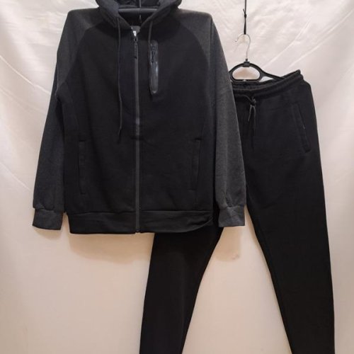 Костюм спорт Giang (M-3XL) A6608 black (зима) Giang A6608 black
