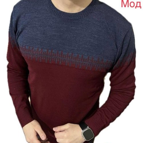 Свитер Надийка (L-3XL) 155 wine (деми) Надийка 155 wine