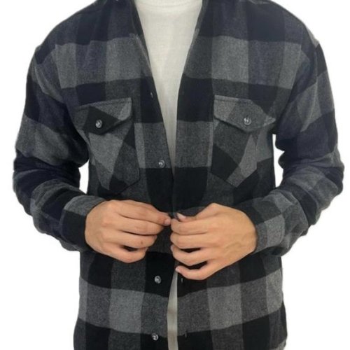 Рубашка Надийка (S-XL) 1794 d.grey (деми) Надийка 1794 d.grey