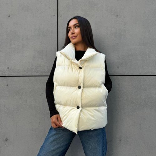 Жилетка Trend (M-L) 049 white (деми) Trend 049 white