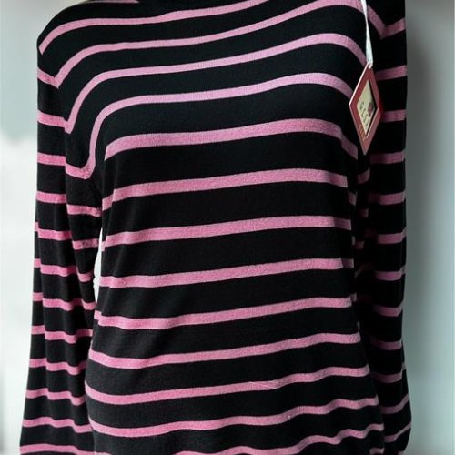 Свитер LeVisha (48-54) 24001 black-pink (деми) LeVisha 24001 black-pink