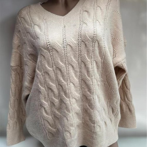 Свитер LeVisha (48-52) 24074 beige (деми) LeVisha 24074 beige