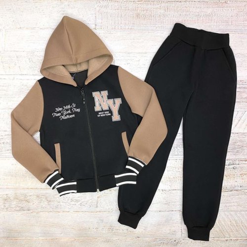 Костюм спорт LiMa kids (128-152) 2315 beige (деми) LiMa kids 2315 beige
