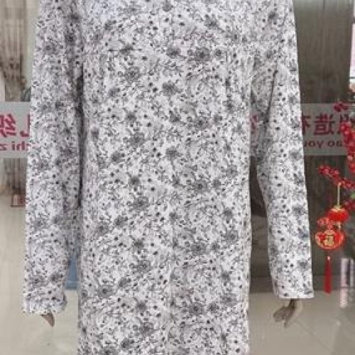 Ночнушка Brilliant (54-62) 70002 grey (зима) Brilliant 70002 grey