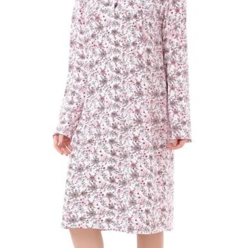 Ночнушка Brilliant (54-62) 70002 grey-pink (зима) Brilliant 70002 grey-pink