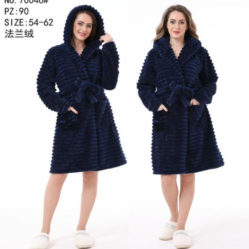 Халат Brilliant (54-62) 70046 navy (зима) Brilliant 70046 navy