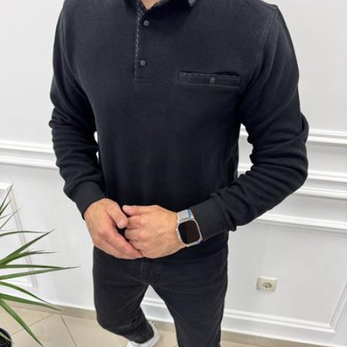 Свитер Nik (M-2XL) 55364 black (деми) Nik 55364 black
