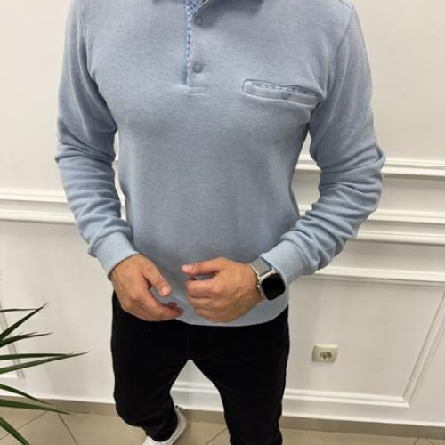 Свитер Nik (M-2XL) 55365 l.blue (деми) Nik 55365 l.blue