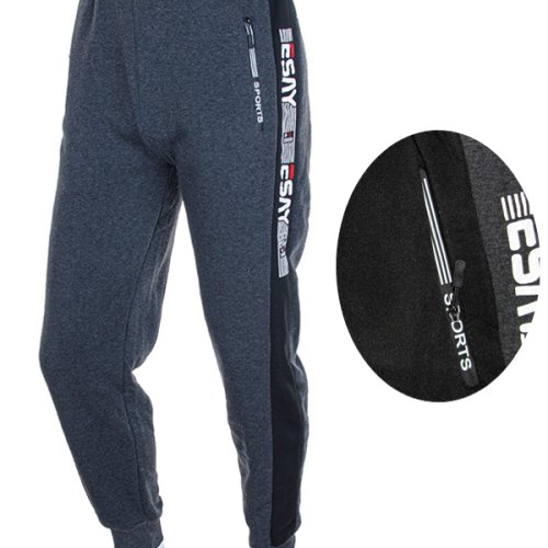 Штаны спорт CND2 (L-3XL) 6124-144 mix (зима) CND2 6124-144 mix