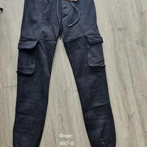 Джоггеры Vingvgs (30-40) 497-8 black (зима) Vingvgs 497-8 black