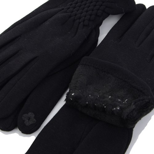Перчатки Serj (6.5-8.5) 1-05 black (зима) Serj 1-05 black