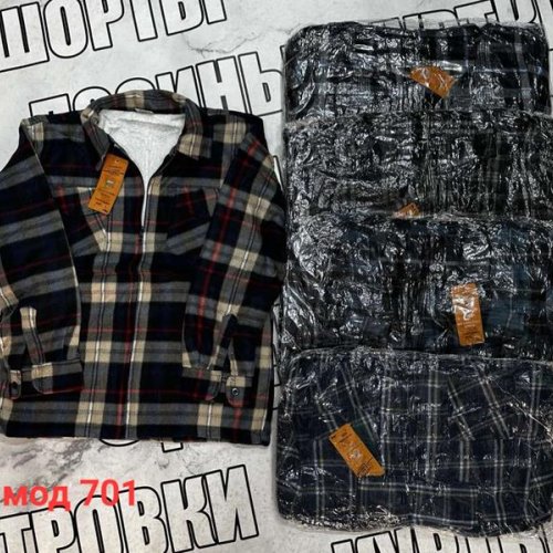 Рубашка Sport style (XL-5XL) 701 mix (зима) Sport style 701 mix
