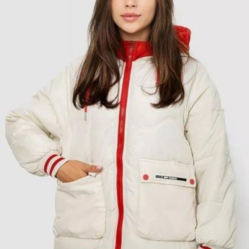 Куртка Seven Group (M-2XL) 8023 white (деми) Seven Group 8023 white