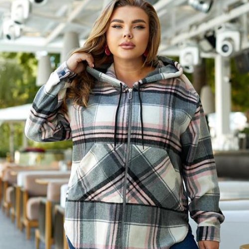 Рубашка HJJ Story (52-58) 1709 grey (деми) HJJ Story 1709 grey