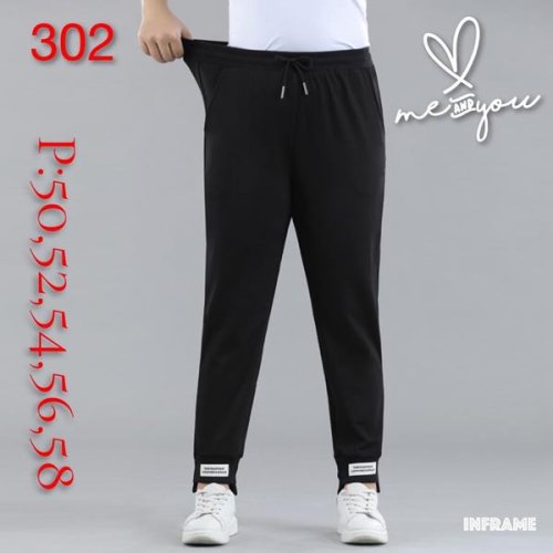 Штаны спорт HJJ Story (50-58) 302 black (деми) HJJ Story 302 black