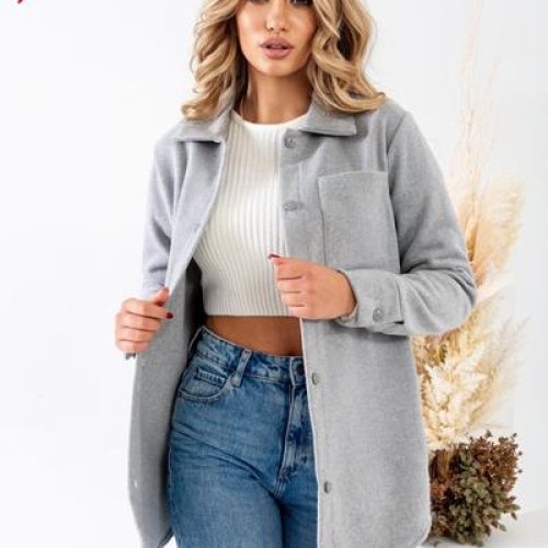Рубашка HJJ Story (42-48) HJJ22 grey (деми) HJJ Story HJJ22 grey