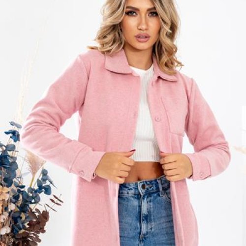 Рубашка HJJ Story (42-48) HJJ23 pink (деми) HJJ Story HJJ23 pink