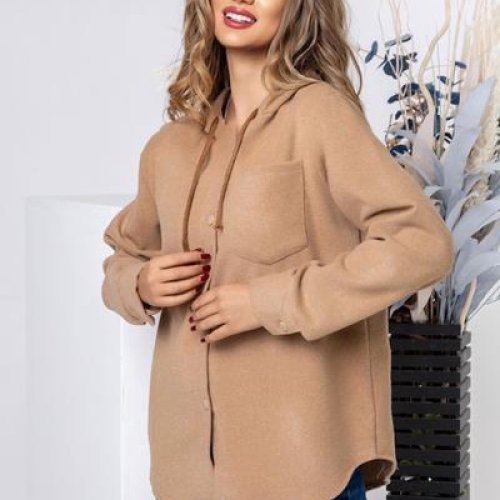 Рубашка HJJ Story (42-48) HJJ28 beige (деми) HJJ Story HJJ28 beige