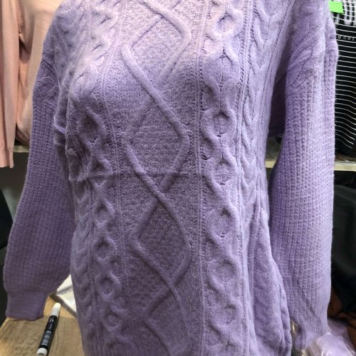 Свитер G.L.S.A (44-50) 26406 lilac (зима) G.L.S.A 26406 lilac
