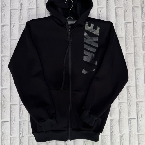 Кофта спорт Long Sport (46-54) LS82 black (зима) Long Sport LS82 black