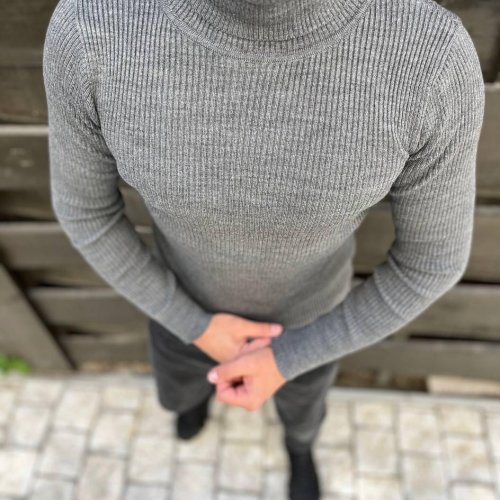 Гольф Nik (M-2XL) 55383 grey (зима) Nik 55383 grey
