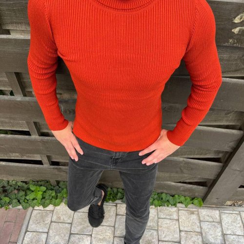 Гольф Nik (M-2XL) 55390 orange (зима) Nik 55390 orange
