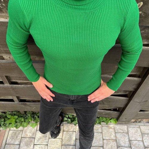 Гольф Nik (M-2XL) 55400 green (зима) Nik 55400 green