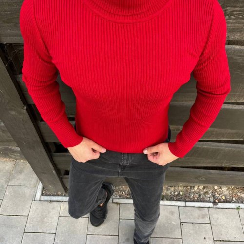 Гольф Nik (M-2XL) 55401 red (зима) Nik 55401 red