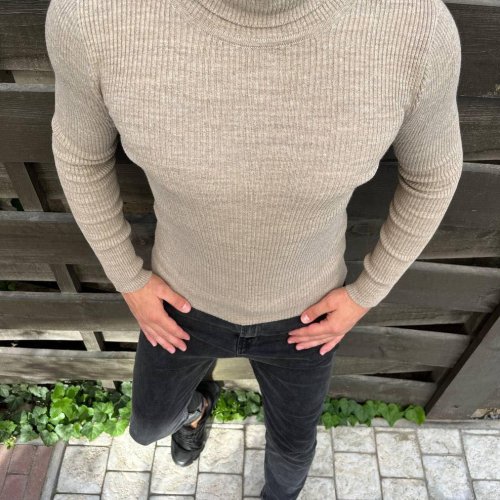 Гольф Nik (M-2XL) 55406 beige (зима) Nik 55406 beige