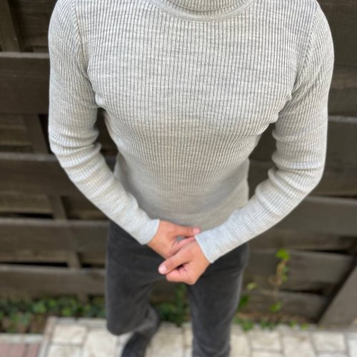 Гольф Nik (M-2XL) 55408 l.grey (зима) Nik 55408 l.grey