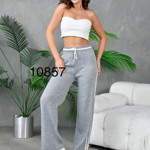Штаны спорт Karon (42-46) 10857 grey (деми) Karon 10857 grey