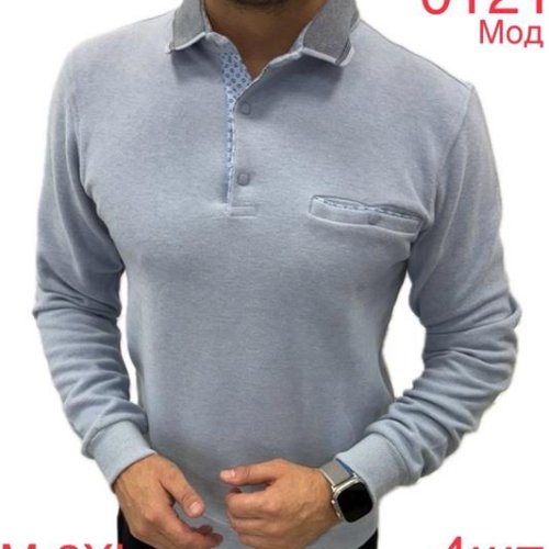Свитер Надийка (M-2XL) 0121 l.blue (деми) Надийка 0121 l.blue