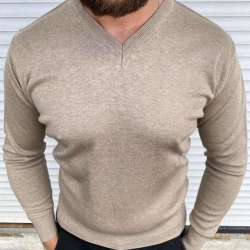Свитер Nik (M-2XL) 55475 beige (деми) Nik 55475 beige