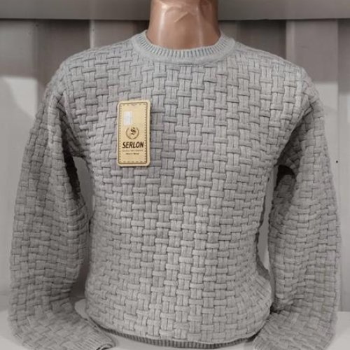 Свитер Panda (M-XL) 1427 grey (зима) Panda 1427 grey