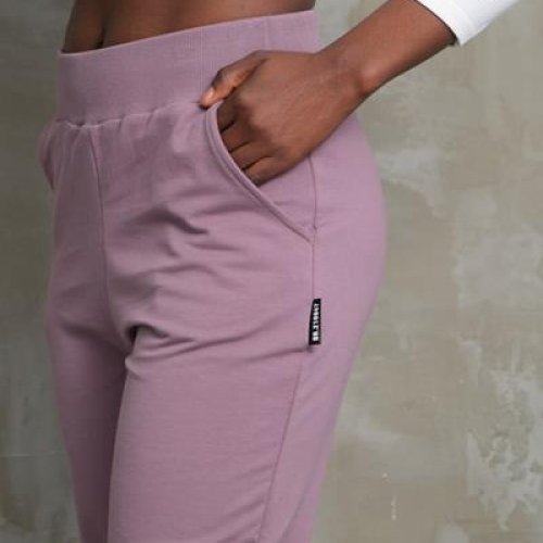 Штаны спорт MMC clothes (42-48) 10305 pink (деми) MMC clothes 10305 pink