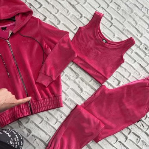 Костюм спорт Yulichka (S-L) F30M pink (деми) Yulichka F30M pink