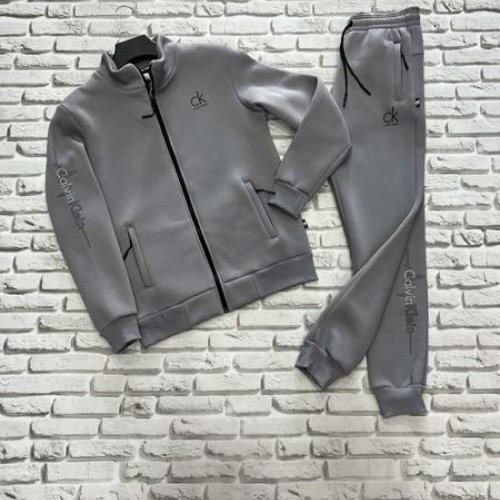 Костюм спорт Yulichka (M-3XL) N1108C grey (деми) Yulichka N1108C grey