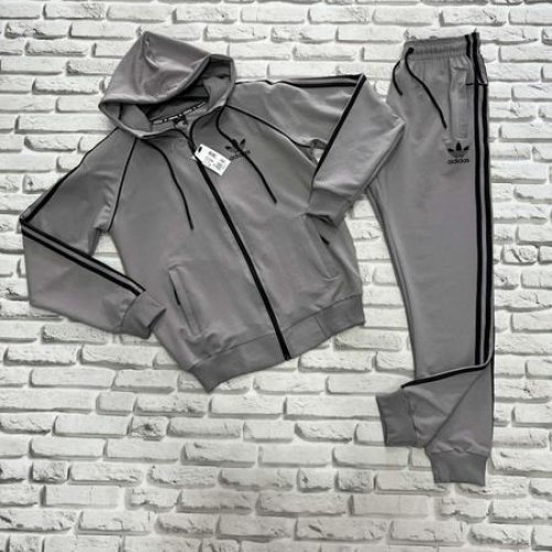 Костюм спорт Yulichka (M-3XL) N110A grey (деми) Yulichka N110A grey