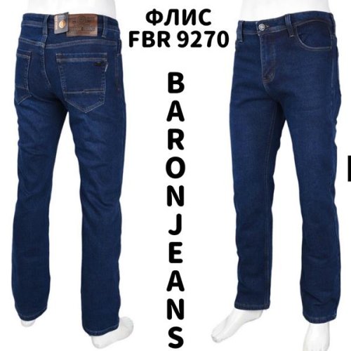 Джинсы God Baron (32-40) 9270 blue (зима) God Baron 9270 blue