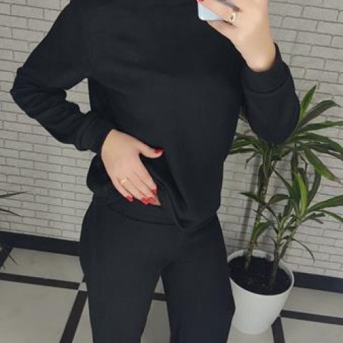 Костюм Valentina (42-50) 026 black (зима) Valentina 026 black