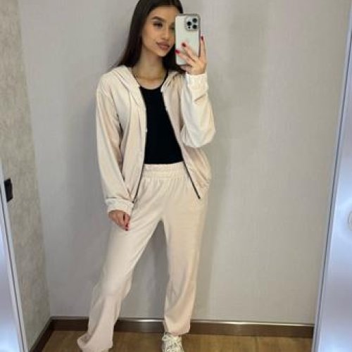 Костюм спорт Valentina (42-52) VL2 beige (деми) Valentina VL2 beige