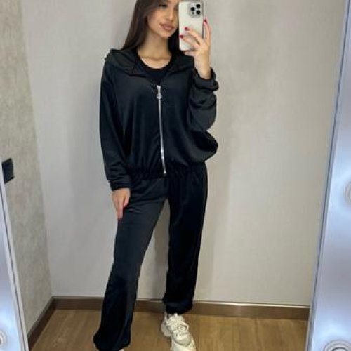 Костюм спорт Valentina (42-52) VL3 black (деми) Valentina VL3 black